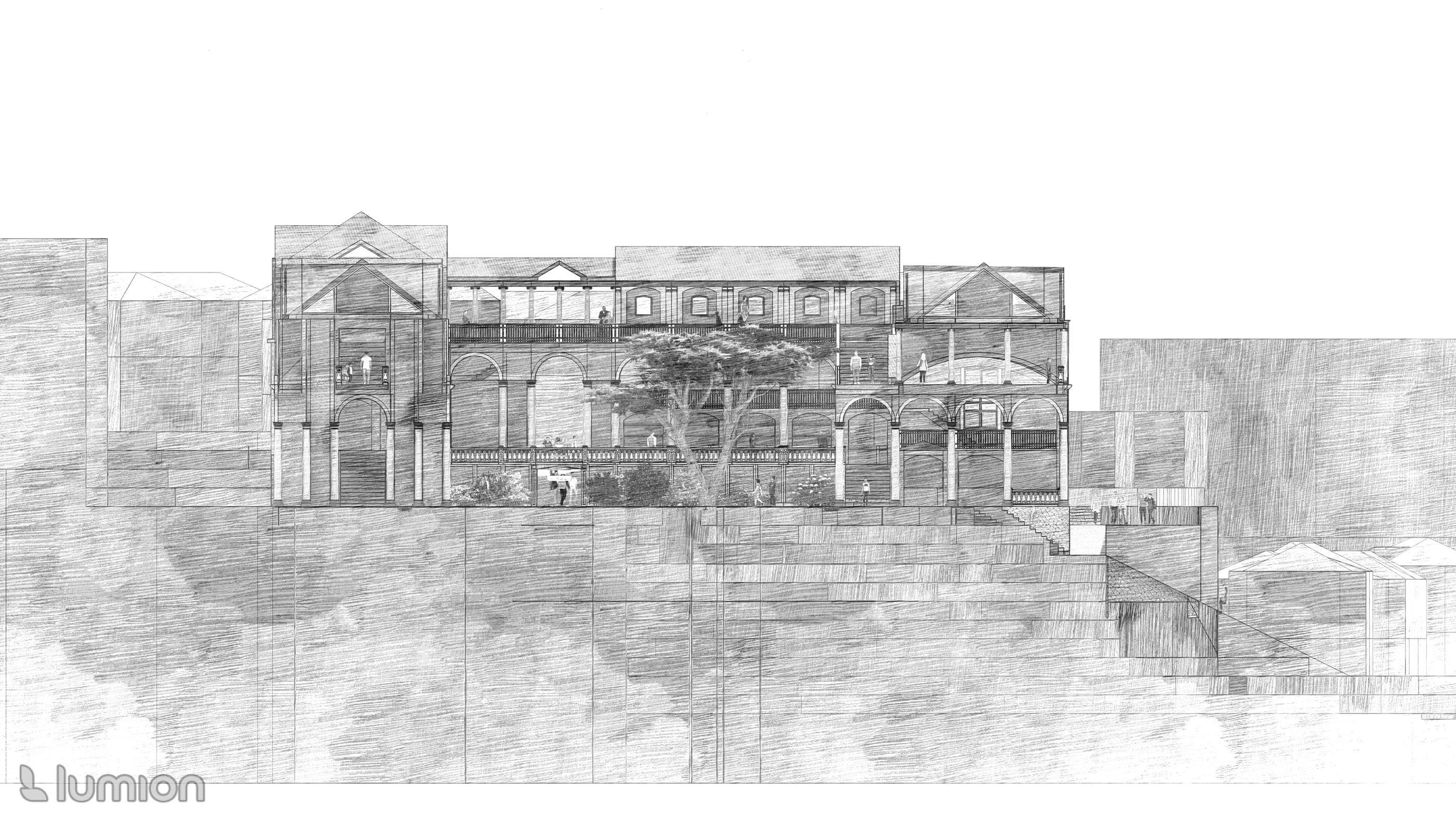 Market Hall: Section
